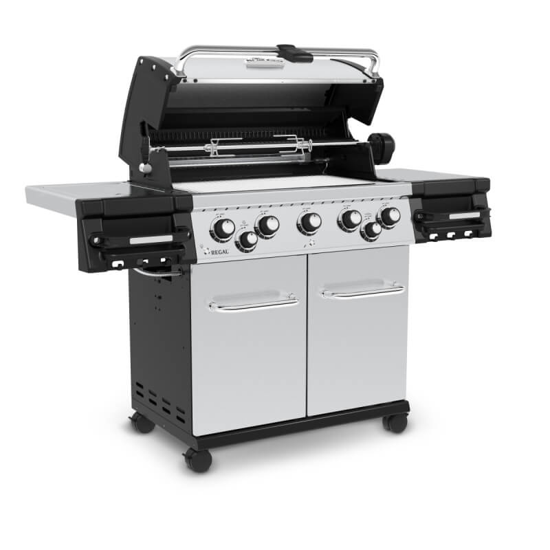 Broil King Regal S 590 5-Burner Propane Gas Grill With Rotisserie - view 5