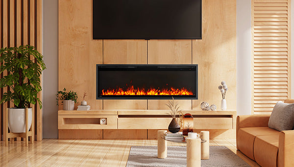 Napoleon Astound SlimMount 62 Wall-Hanging Electric Fireplace | NEFL62AS