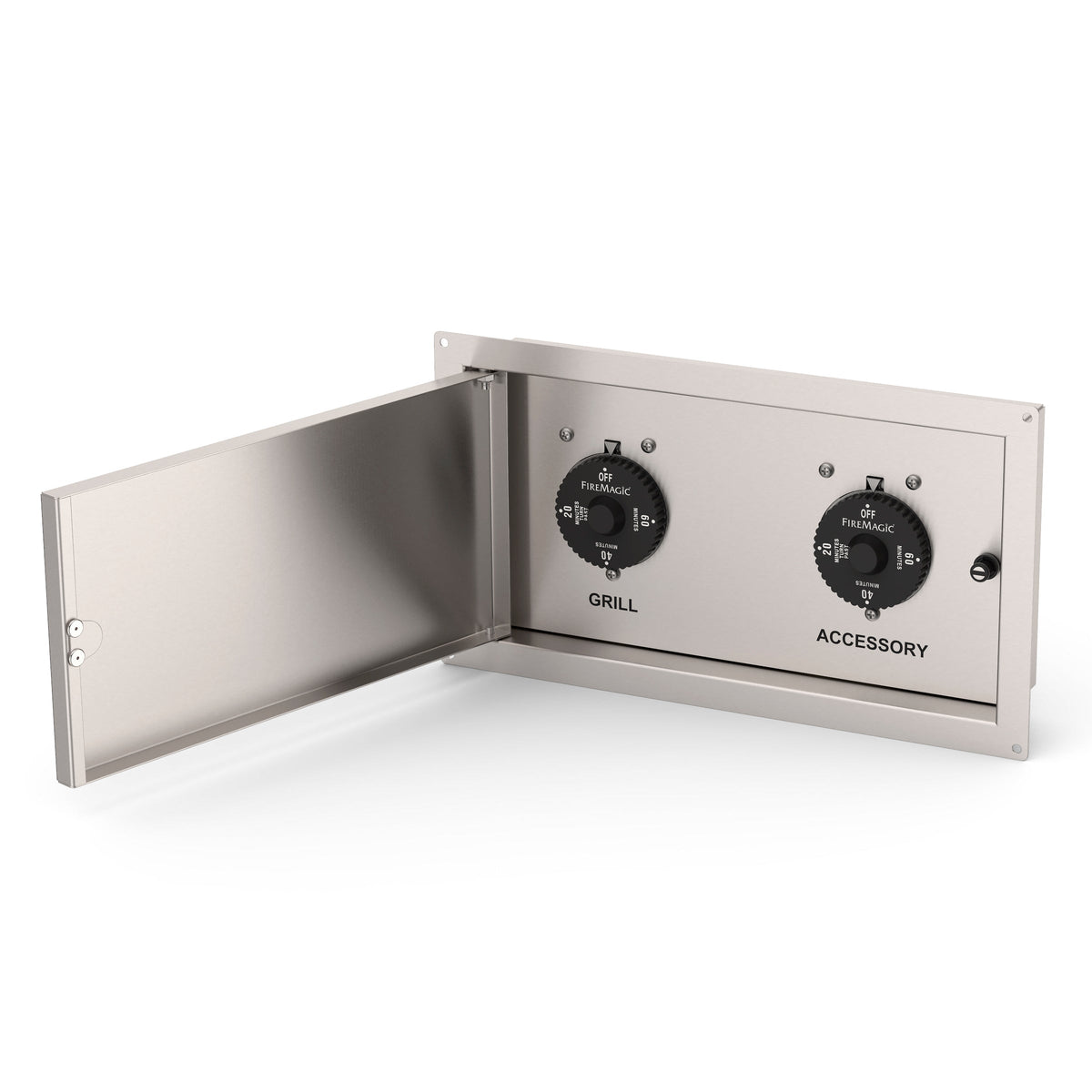 Fire Magic 1 Hour Stainless Steel Double Timer Box - 5521-12T - view 3