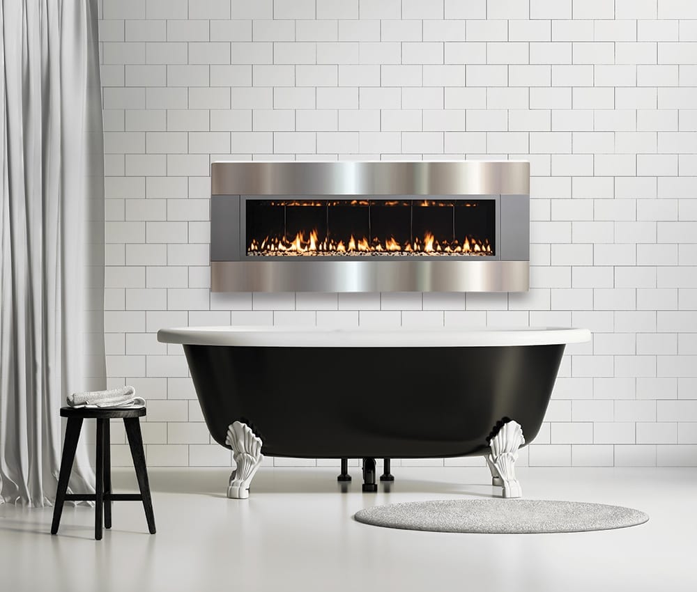 SÓLAS FORTY6 Linear Wall Mount Direct Vent, Gas Fireplace - view 2