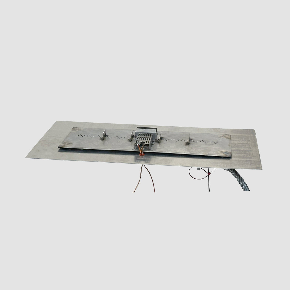 The Outdoor GreatRoom Crystal Fire Plus Linear Gas Burner Insert and Plate Kit - view 4