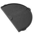 Primo Half Moon Cast Iron Griddle and Searing Grate for Oval XXL 500