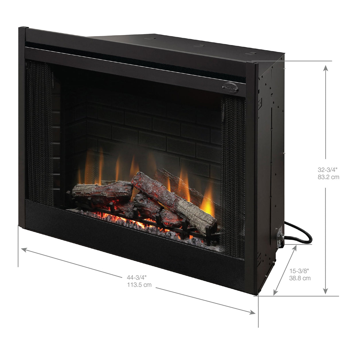 Dimplex BF45DXP BF Deluxe 45" Built-In Electric Firebox - view 3