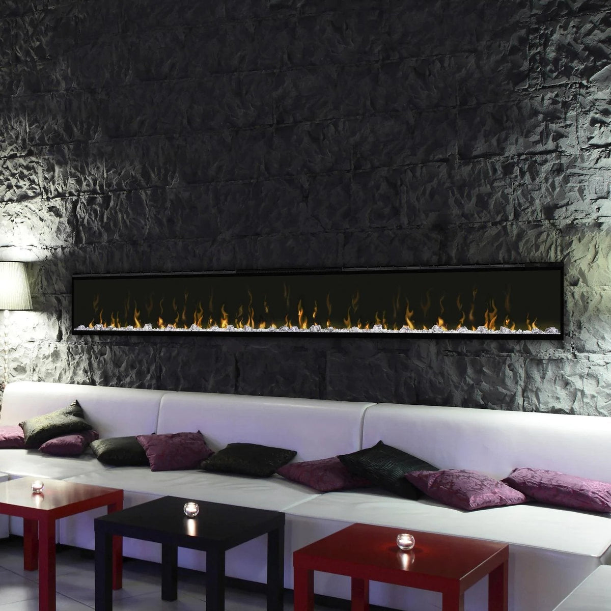Dimplex IgniteXL 74-Inch Linear Indoor/Outdoor Built-In Electric Fireplace - XLF74 - view 12