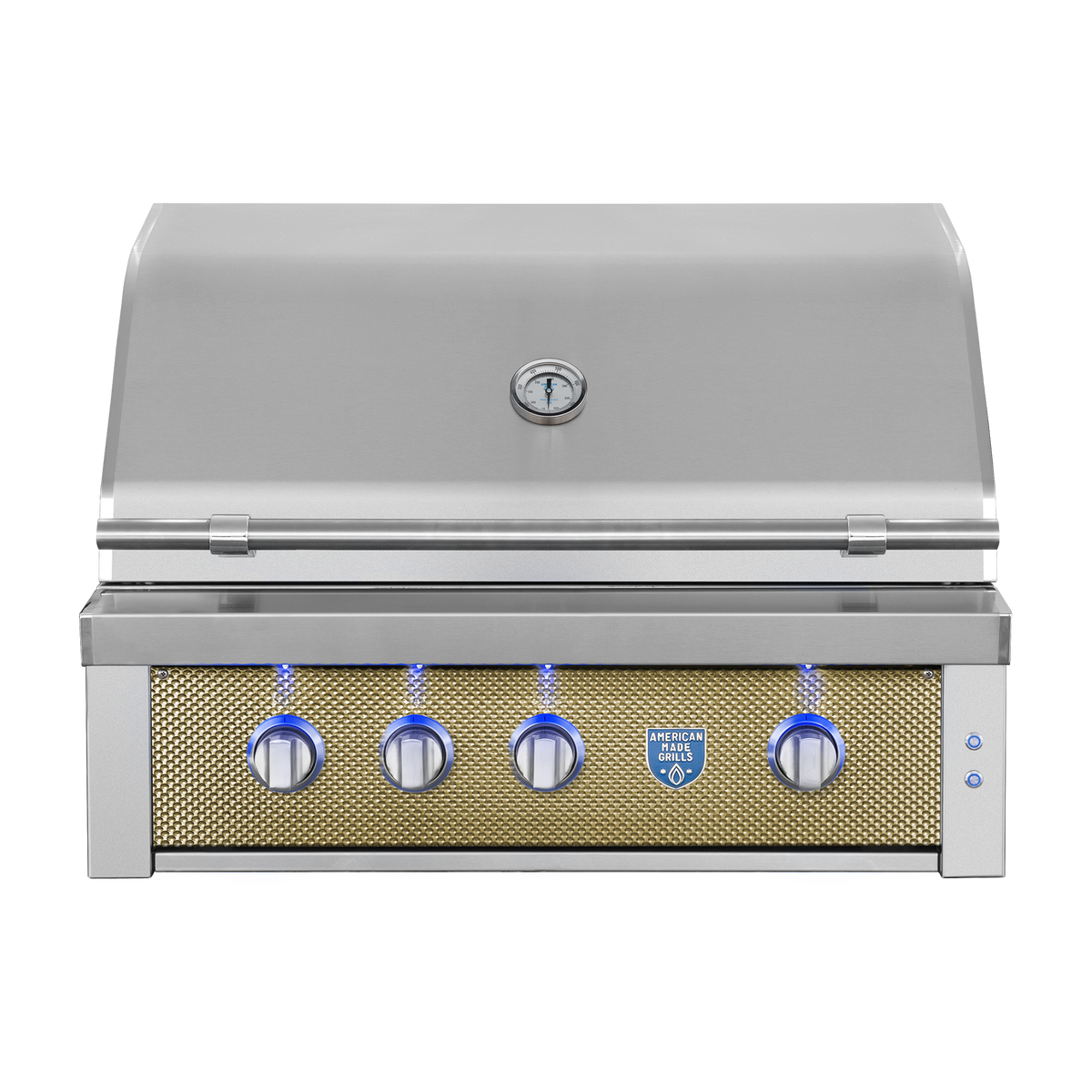 American Made Grills Liberty Gold Replaceable Faceplate for Estate & Estate Freedom Grills