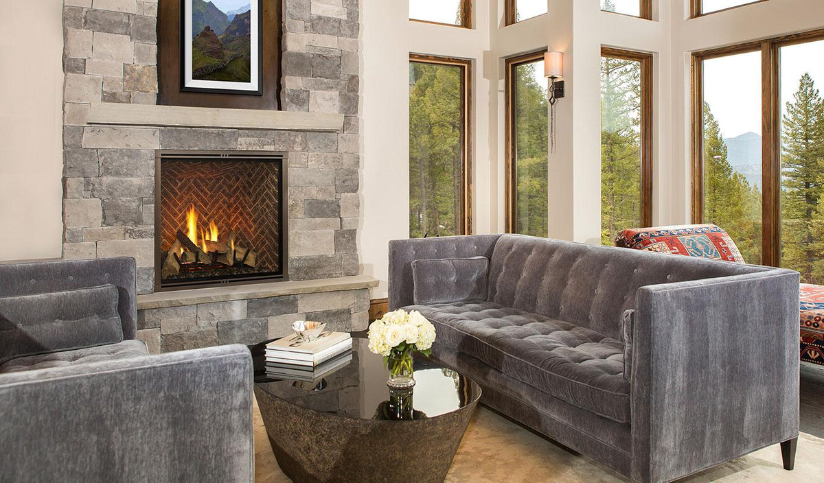 Majestic Marquis II 42" Direct Vent Gas Fireplace (MARQ42IN-B)