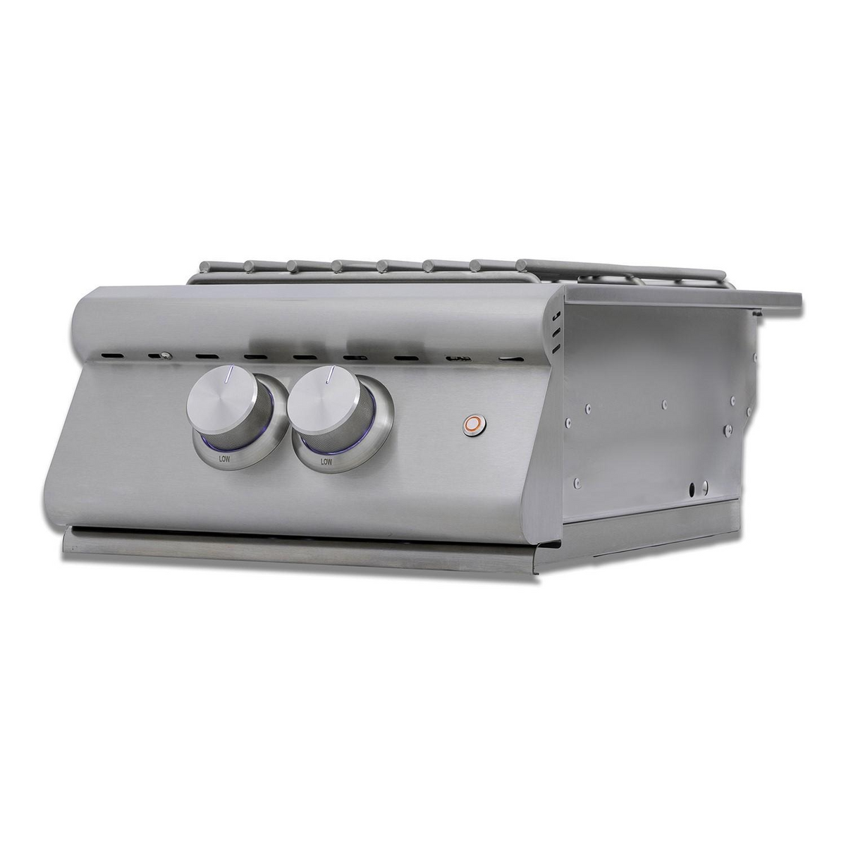 Blaze Premium LTE+ Built-In Gas High Performance Power Burner W/ Wok Ring & Stainless Steel Lid - BLZ-PBLTE3