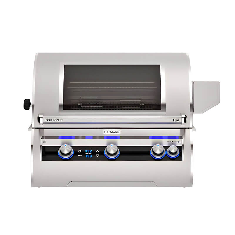 Fire Magic Echelon Diamond E660I 30 Inch Built-In Gas Grill w/ Digital Control, Magic View Window, & Rotisserie