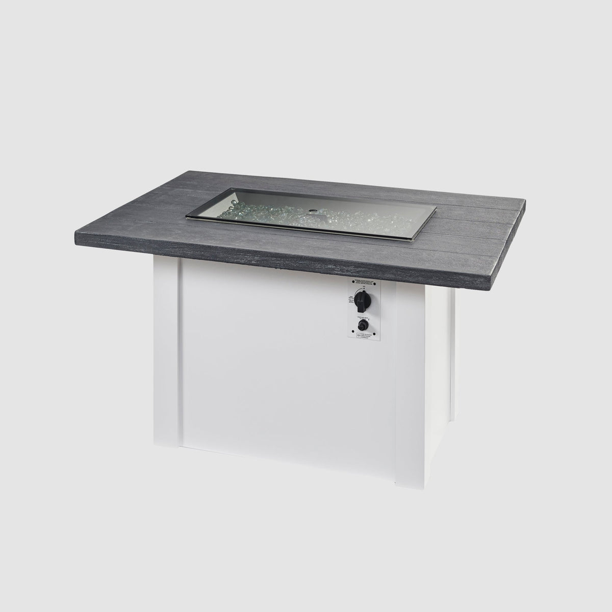 The Outdoor GreatRoom Havenwood Rectangular Gas Fire Pit Table 44" - view 35