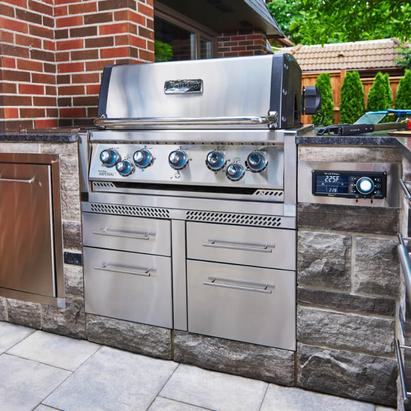 Broil King Imperial QS 590 5-Burner Built-In Propane Gas Grill - view 30