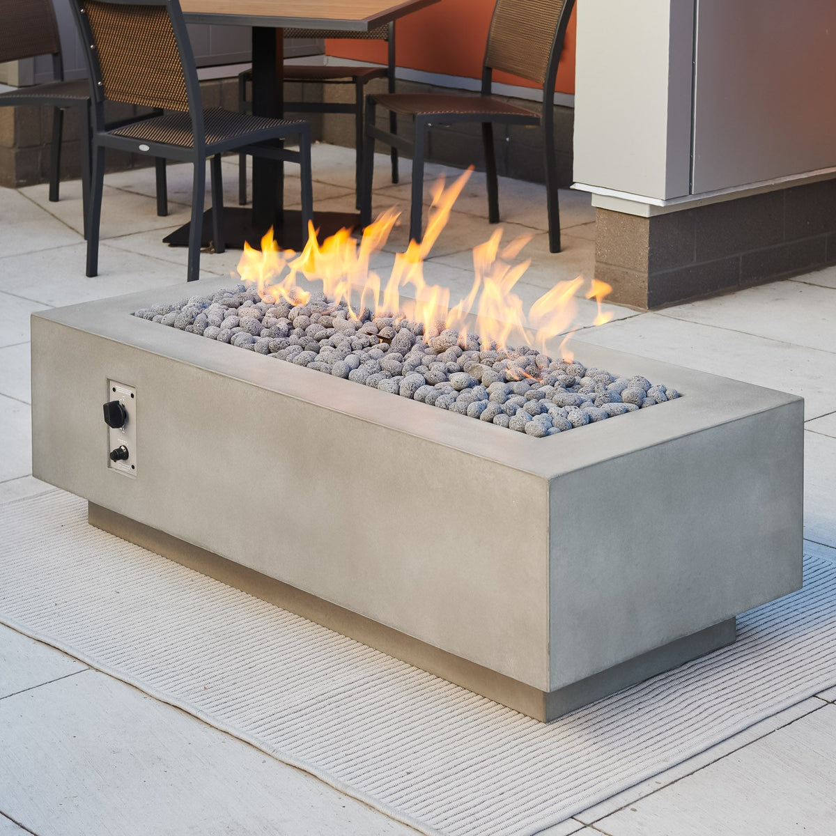The Outdoor GreatRoom Cove Linear Gas Fire Pit Table 54" - view 13