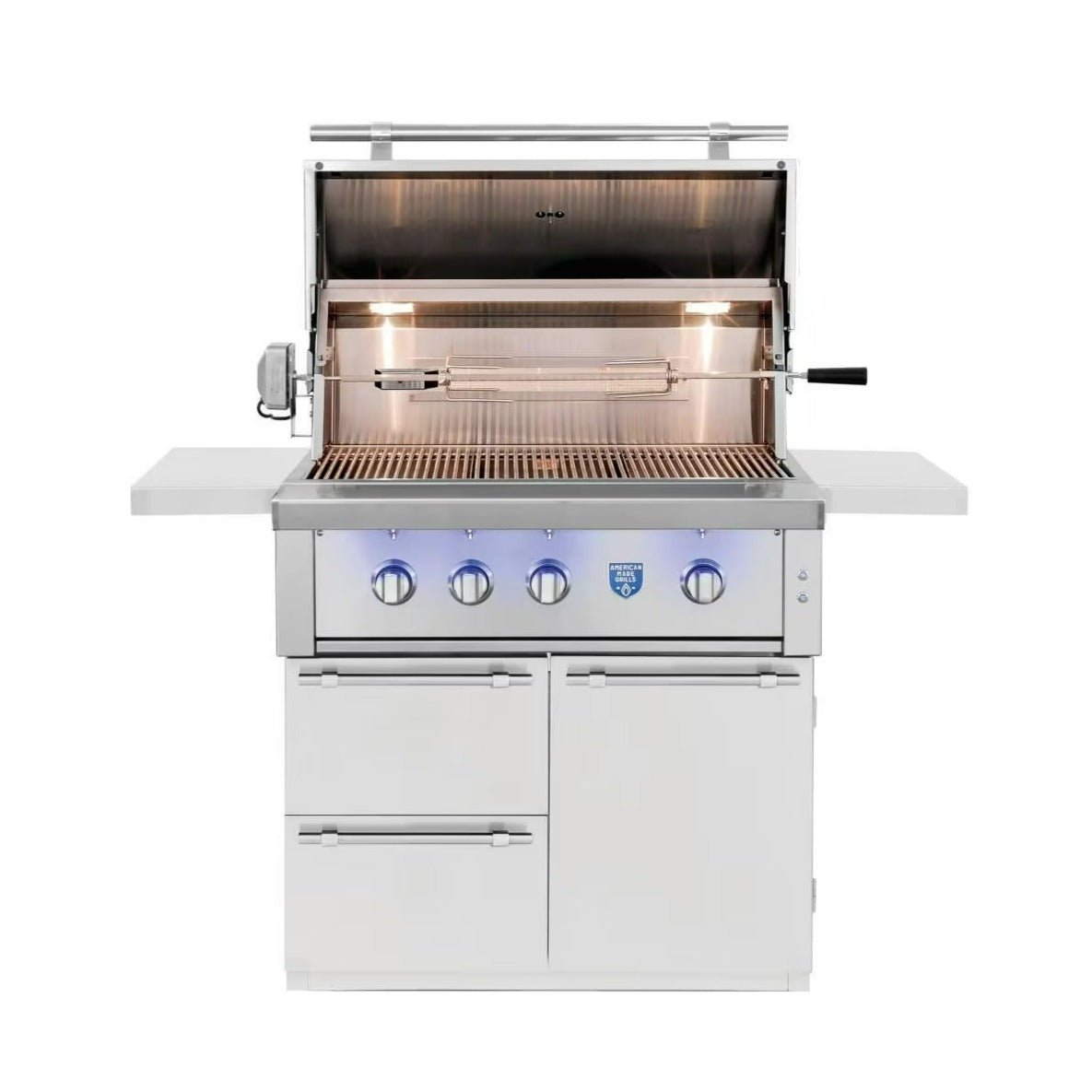 American Made Grills Estate 36-Inch Freestanding Gas Grill with Cart - ESTFS36 - view 2