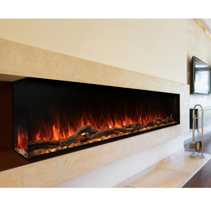 Modern Flames Landscape Pro Multi 120" 3-Sided Electric Fireplace - view 10