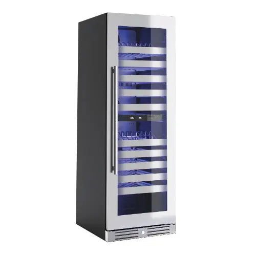 XO Appliance Tall Dual Zone Wine Cooler (XO-XOU2470WDZGS) – view 2