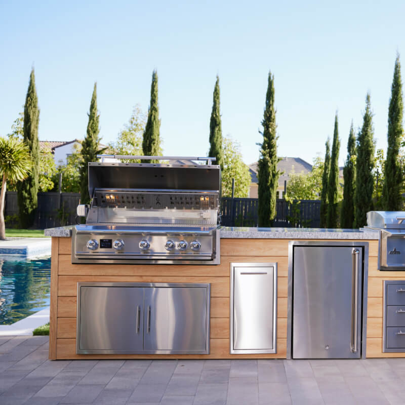 Blaze LTE Pro 40-Inch 5 Burner Built-In Gas Grill - view 5