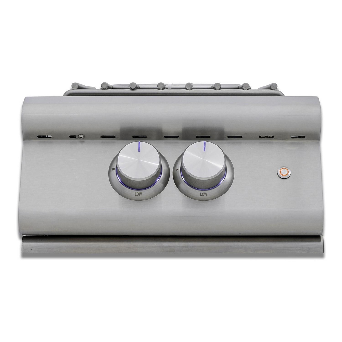 Blaze Premium LTE+ Built-In Gas High Performance Power Burner W/ Wok Ring & Stainless Steel Lid - BLZ-PBLTE3 - view 3