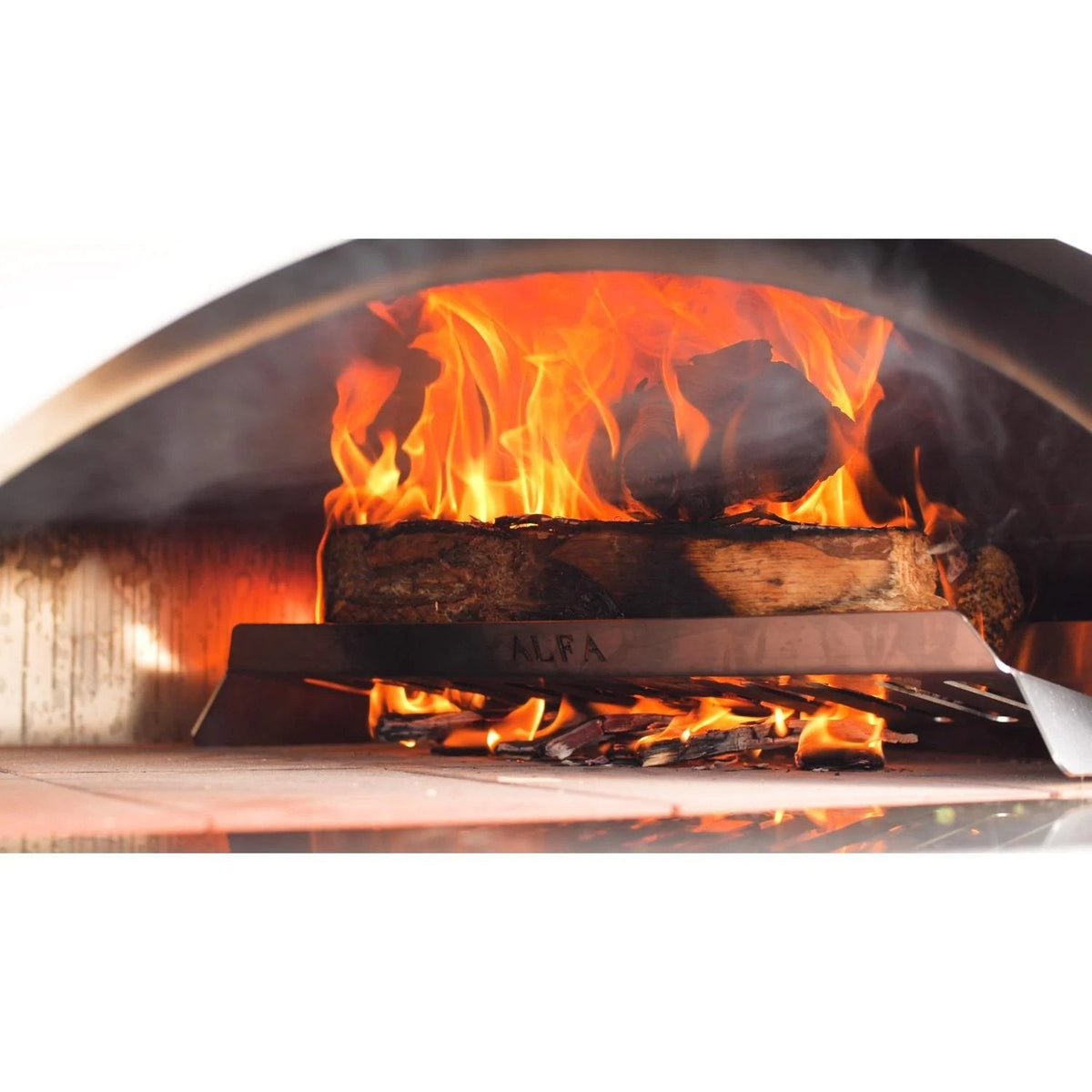 Alfa 4 Pizze Outdoor Wood-Fired Countertop Pizza Oven - Copper - view 10