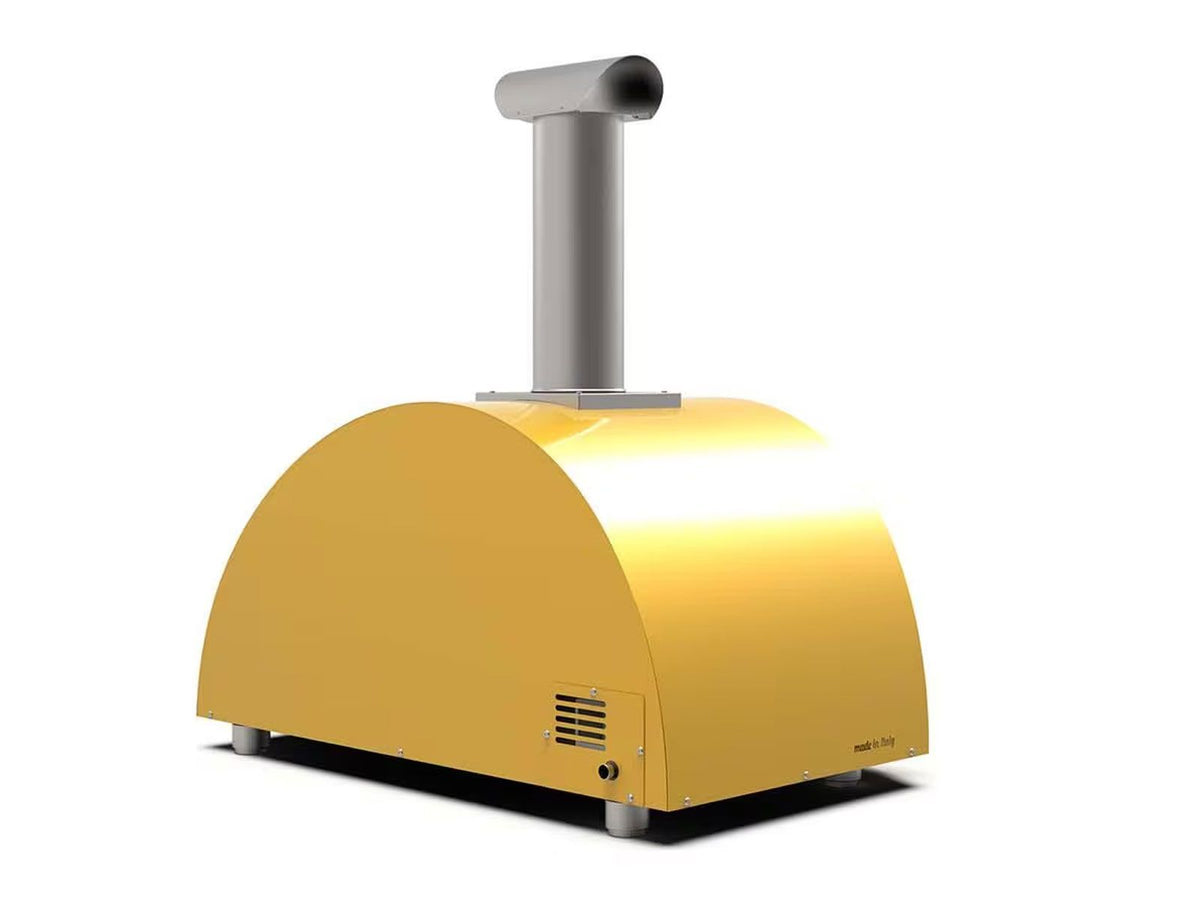 Alfa Moderno 3 Pizze 43-Inch Wood-Fired Pizza Oven - Fire Yellow - view 5