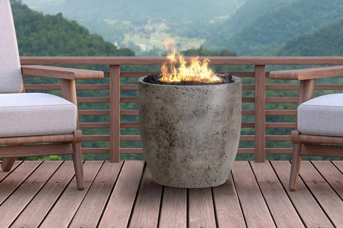 XO Round Fire Vessel Fire Pit - view 2