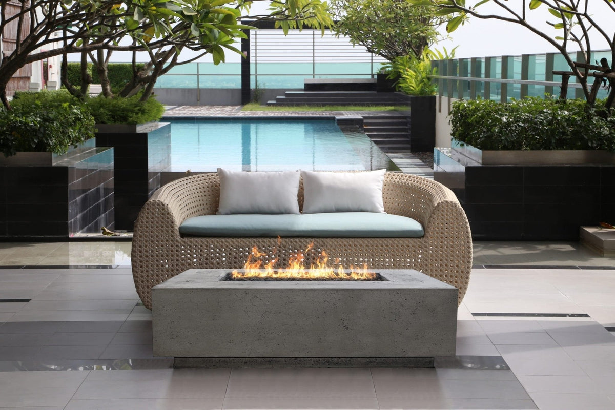 XO 60 Inch Rectangular Gas Fire Table - 65,000 BTUs - view 2