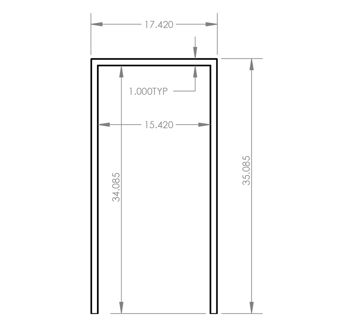 Summerset RTK-15 Trim Kit for 15-Inch Outdoor Refrigerators & Ice Makers - view 4