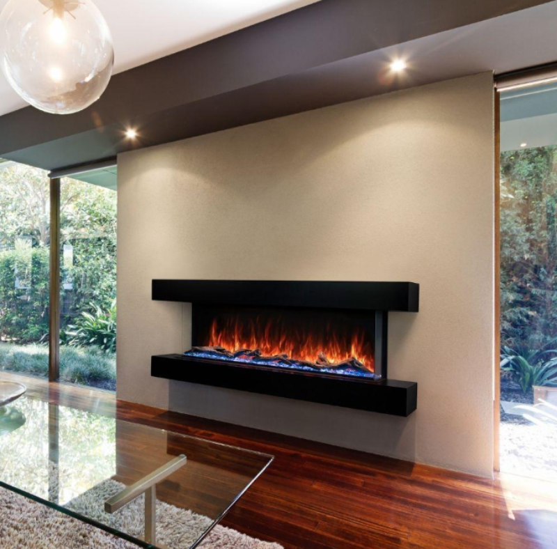 Modern Flames Landscape Pro Multi 120" 3-Sided Electric Fireplace - view 8