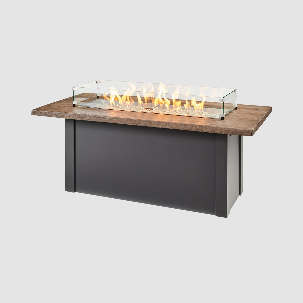 The Outdoor GreatRoom Havenwood Linear Gas Fire Pit Table 62" - view 5