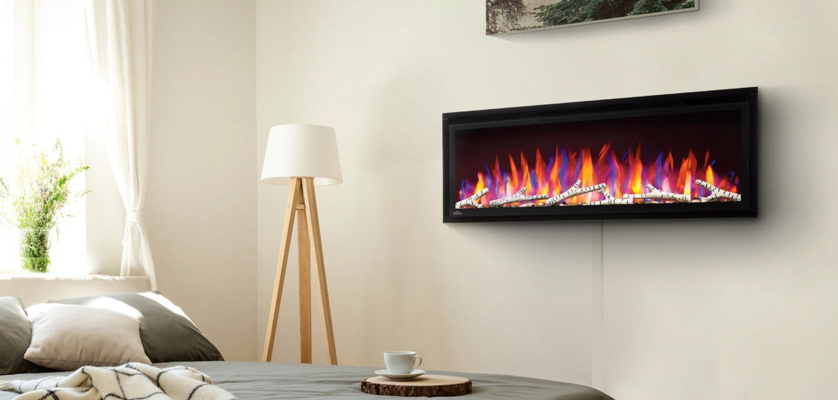 Napoleon Entice 42 Wall Mount Recessed Electric Fireplace | NEFL42CFH-1 - view 8