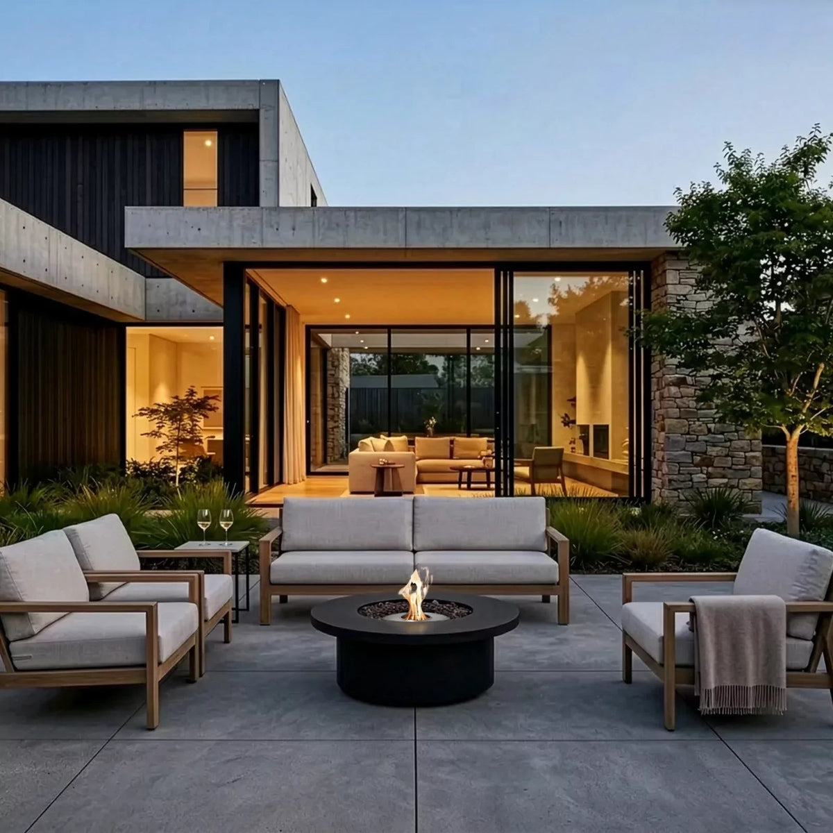 EcoSmart Fire Mimosa 40 Fire Pit Table - view 9