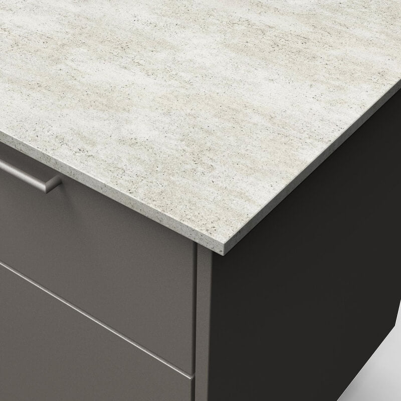 Blaze Morning Glow 10-Ft Outdoor Kitchen Island w/ 32-Inch Premium LTE+ Grill, Fridge in Gunmetal w/ Keon Countertop - view 2