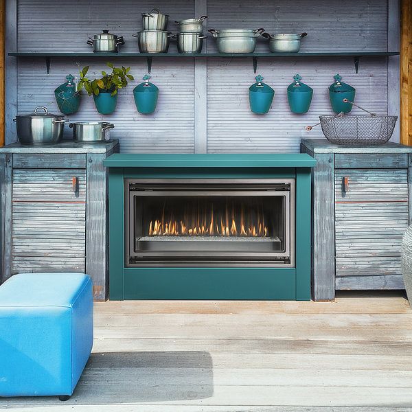 Montigo Mahana PL42VO Ventless Outdoor Gas Fireplace - 42" - view 9