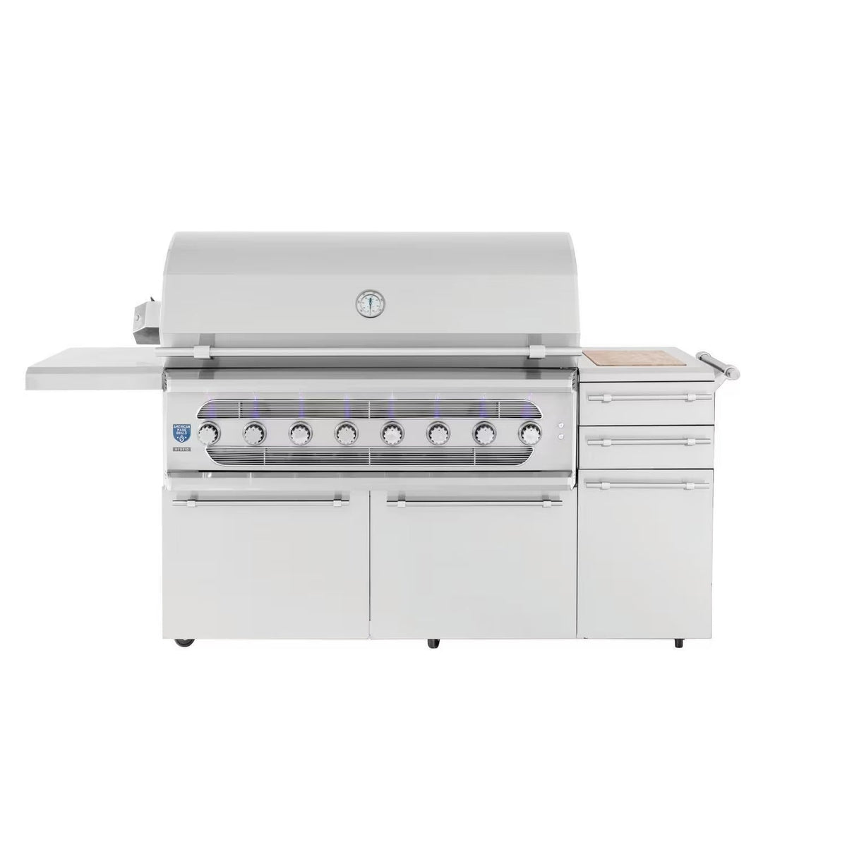 American Made Grills Muscle 54-Inch Freestanding Hybrid Grill - Natural Gas - MUSFS54-NG - view 6
