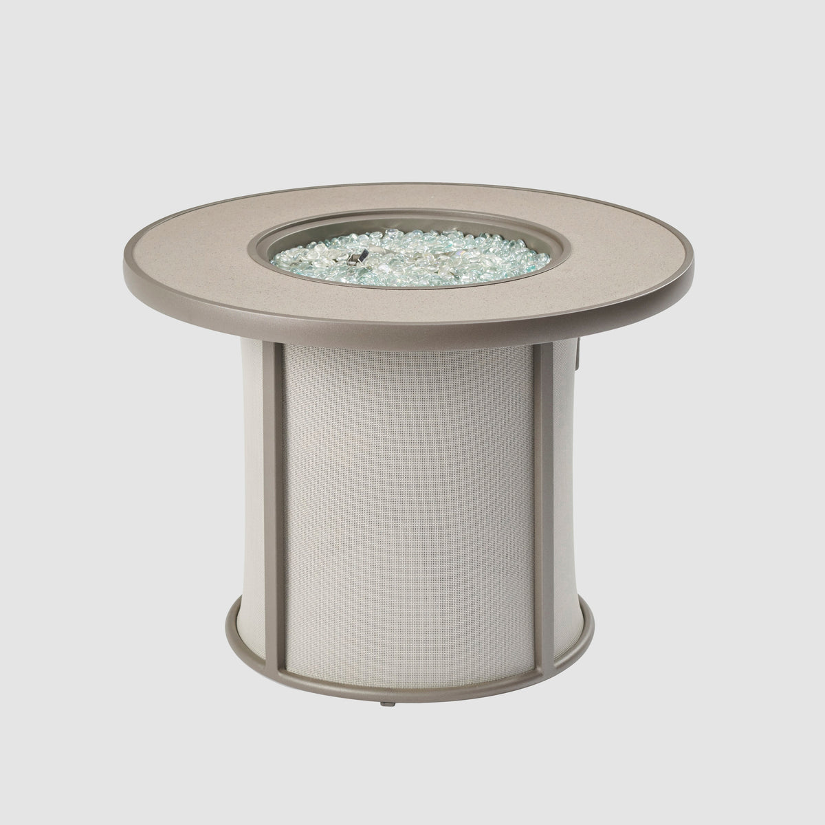 The Outdoor GreatRoom Stonefire Round Gas Fire Pit Table - view 6
