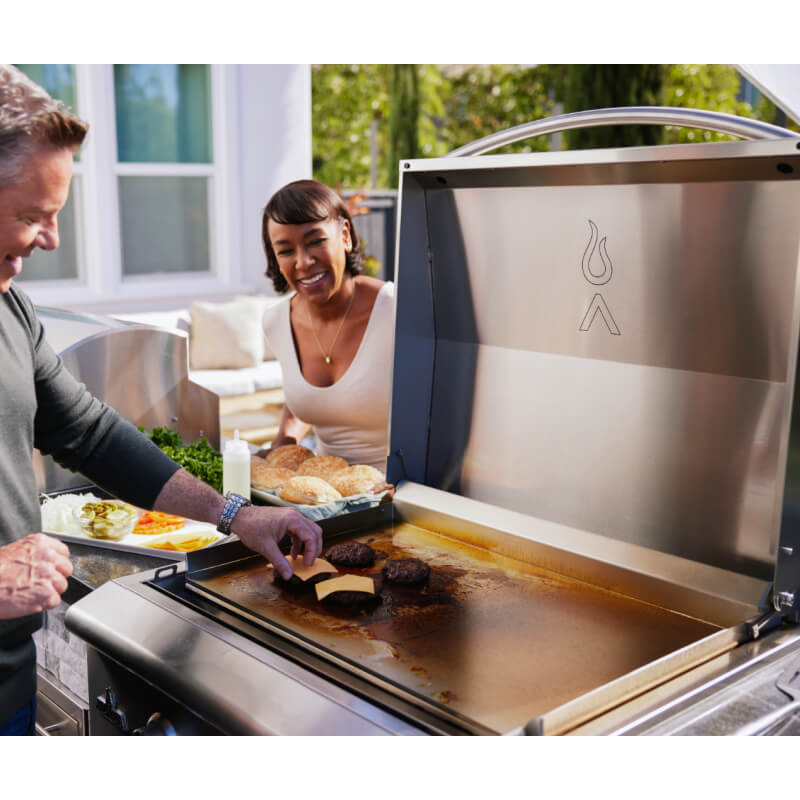 Blaze Premium LTE+ 30-Inch Built-In Gas Griddle With Lights - view 11