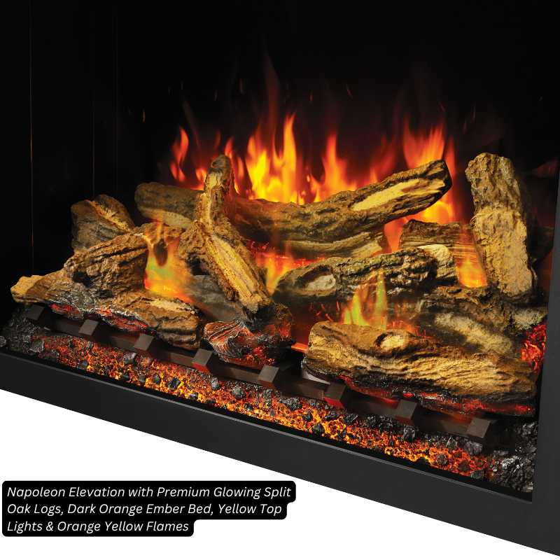 Napoleon Elevation 36" Traditional Electric Fireplace - view 7