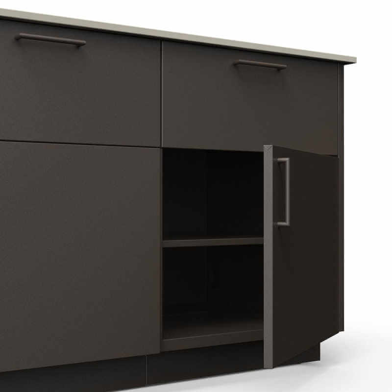 Blaze Sunset 10-Ft Outdoor Kitchen Island w/ 40-Inch Premium LTE+ Grill in Architectural Bronze w/ Keon Countertop - view 2