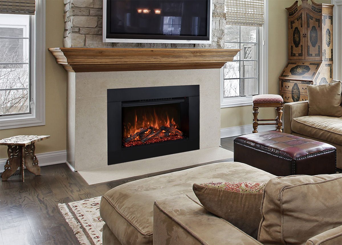 Modern Flames Redstone 30 inch Built-In Electric Fireplace Firebox Insert - view 4