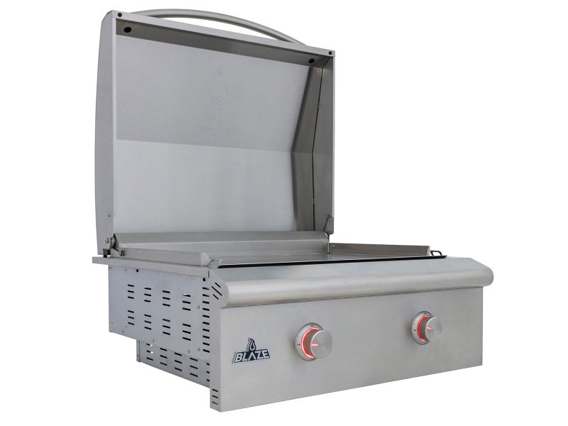 Blaze Premium LTE+ 30-Inch Built-In Gas Griddle With Lights - view 7