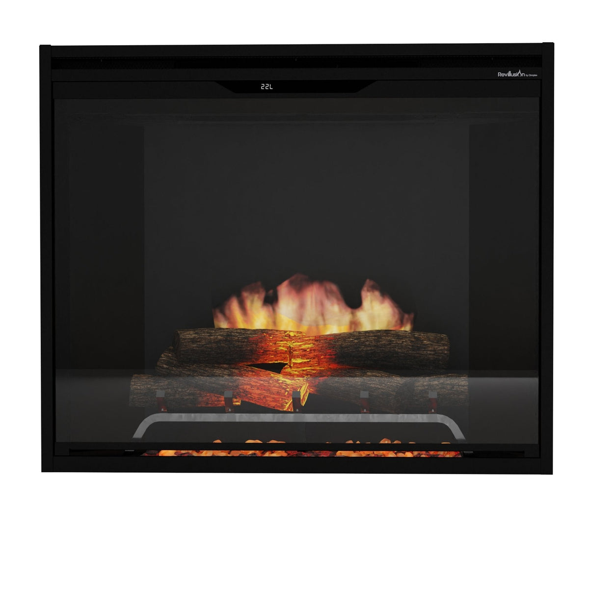 Dimplex REV36P-BL Revillusion 36in Portrait Built-In Electric Firebox - Black - view 3