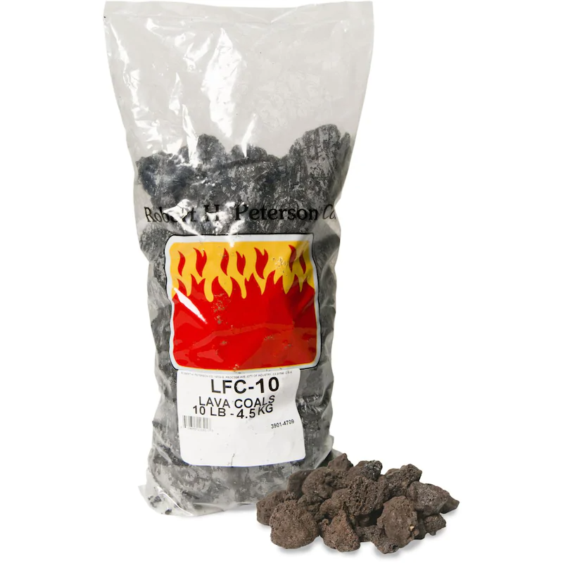 Peterson Real Fyre Lava-Fyre Coals - 10 LB. Bag - view 2