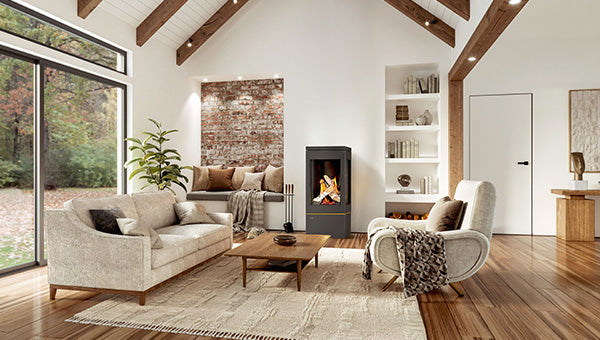 Napoleon Elora 3-Sided Direct Vent Hybrid Gas Stove | GDS30 - view 3