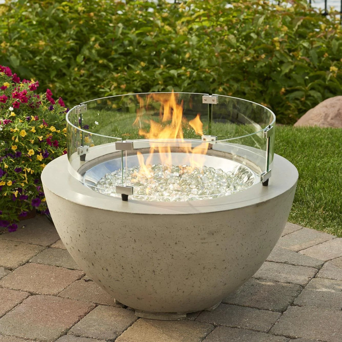 The Outdoor GreatRoom Company Cove 42-Inch Round Gas Fire Pit - CV-30 - view 5