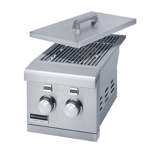 Broilmaster 22,000 BTU Stainless Steel Slide-In Double Side Burner - BSABF12N