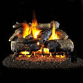 Peterson Real Fyre Charred American Oak Gas Log Set With Vented ANSI Certified G46 Burner