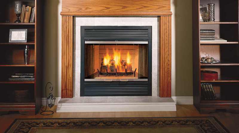 Majestic Sovereign 42" Heat-Circulating Wood-Burning Fireplace (SA42C)