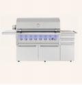 American Made Grills Ovation 54-Inch Freestanding Hybrid Propane Grill with Cart - OVAFS54-LP