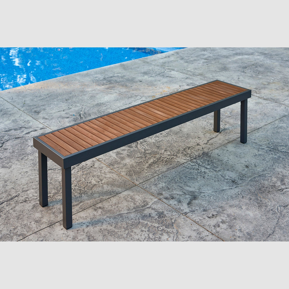 The Outdoor GreatRoom Kenwood Long Bench - view 2