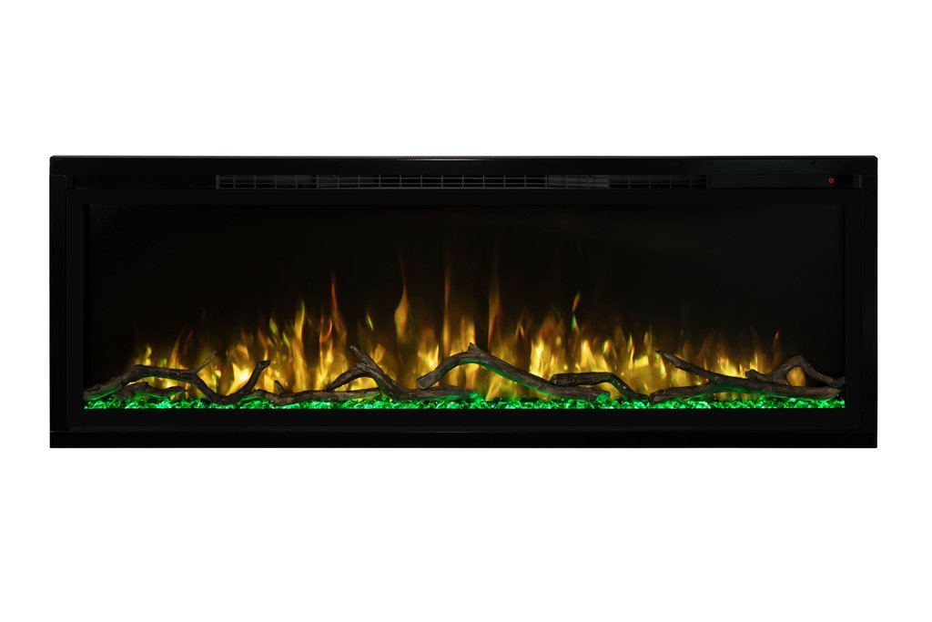 Modern Flames Spectrum Slimline 74 Inch Recessed/Wall Mount Linear Electric Fireplace