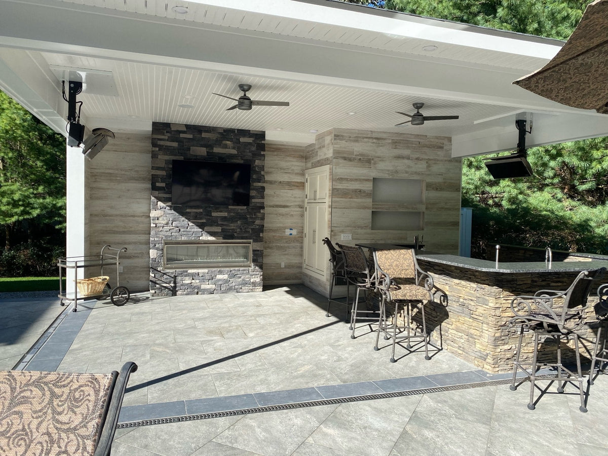 Montigo Mahana PL60VO Ventless Outdoor Gas Fireplace - 60" - view 8