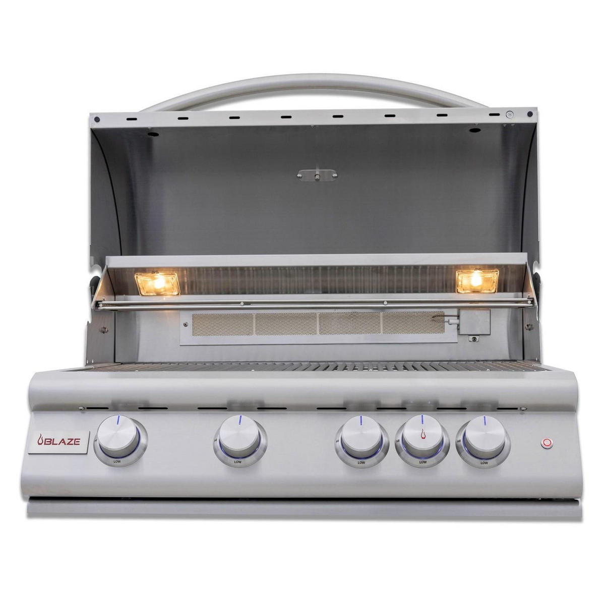 Blaze Premium LTE+ 32-Inch 4-Burner Gas Grill W/ Rear Infrared Burner & Lift-Assist Hood - view 7